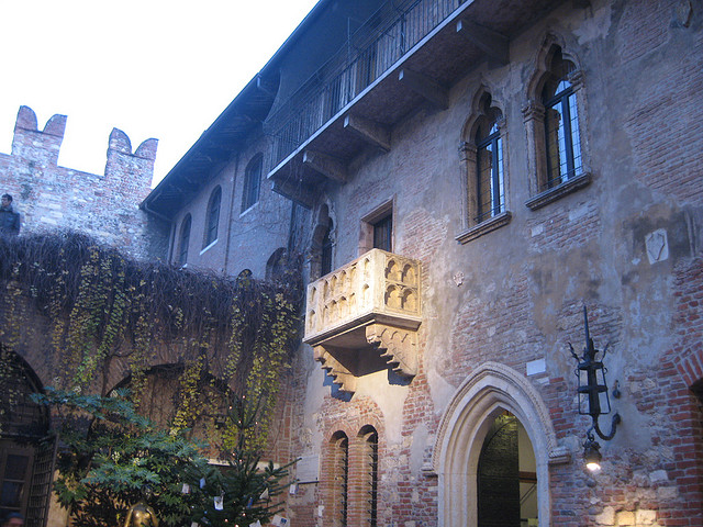 Balcone di Romeo e Giulietta a Verona