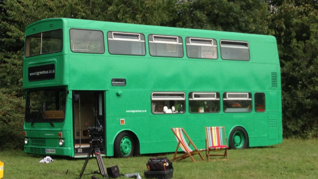 Big green bus